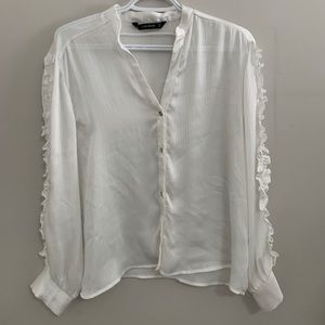 Zara Basic’s Ruffle Shirt